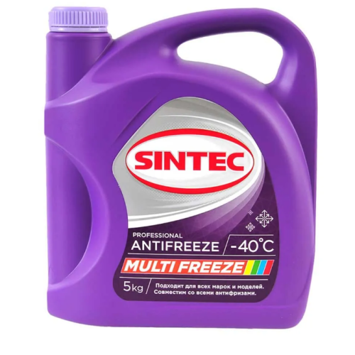 Антифриз Sintec-40 MULTI FREESE 5кг